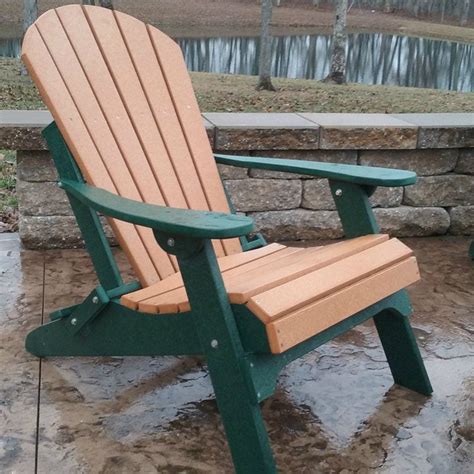 Our furniture is built by highly skilled amish craftsmen within the united states. Fan Back Amish All Weather Poly Adirondack Chair ...