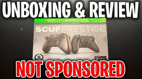 Scuf Prestige Unboxing And Review New Xbox Scuf Controller 2019 Youtube