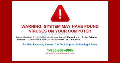 How does a virus spread? Remove "Warning: System may have found viruses on your ...