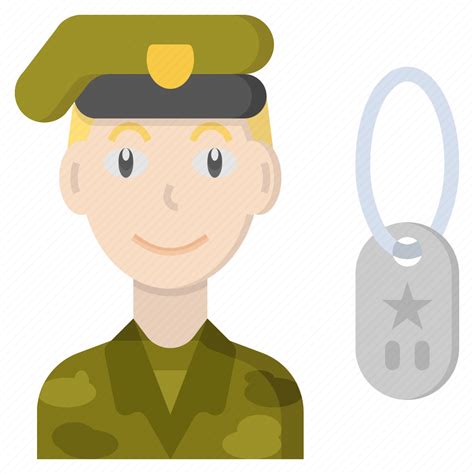 Soldier Job Army Military Avatar Professions And Icon Download