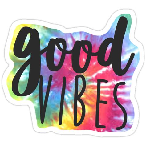 Good Vibes Stickers By Ashleylcoop Redbubble