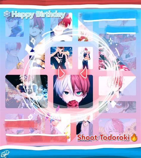 Happy Birthday Shoto Todoroki💖 🎈🎉 Anime Amino