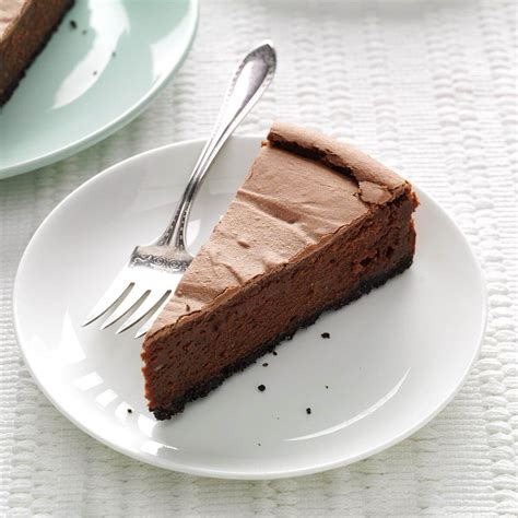 Chocolate Cheesecake Recipe Taste Of Home