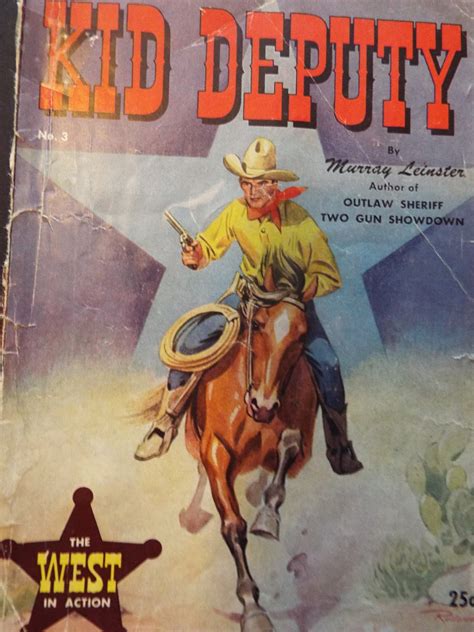 Vintage 1950s Western Cowboy Book Covers Matted For Etsy