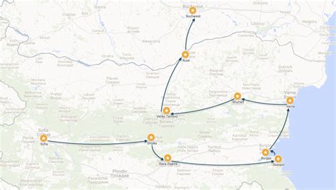 1.) open google map in your now switch to lite mode google map version. Suggested Itinerary to Bulgaria and Romania: Sofia to ...