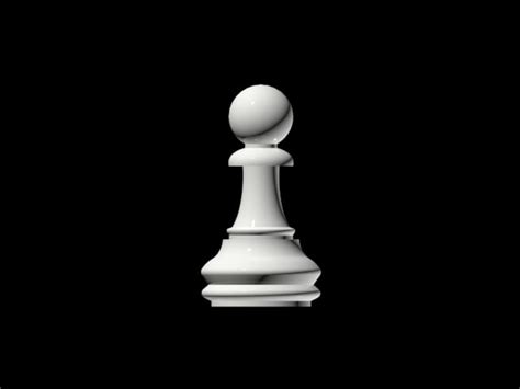 Chess Pawn 3d Max