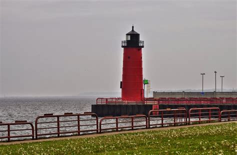 Wc Lighthouses Milwaukee Pierhead Lighthouse Milwaukee Wisconsin