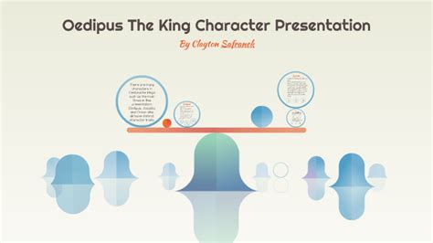 oedipus the king character chart by clayton safranek