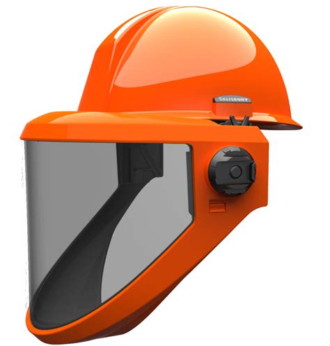 Hard Hat With 12cal Fixed Face Grey Prismshield Visor