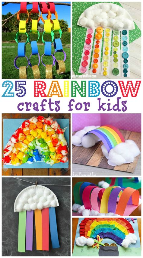 25 Rainbow Crafts For Kids Mamanista