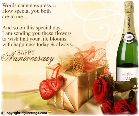 To a special son and daughter in law happy anniversary. Happy Anniversary Quotes For Son. QuotesGram