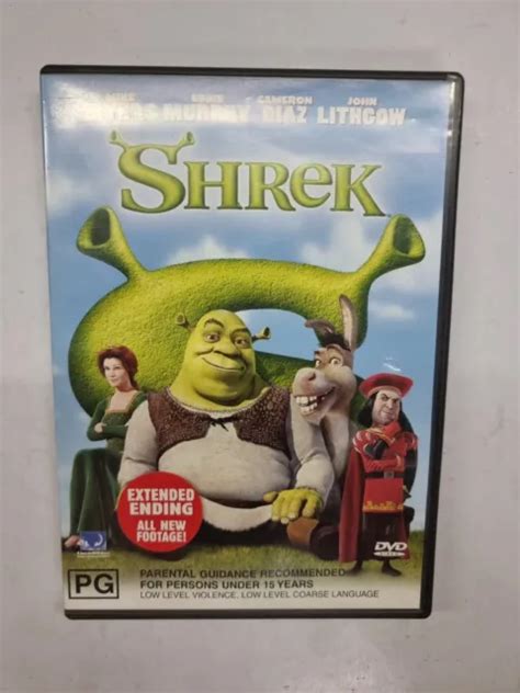 Shrek Dvd Mike Myers Eddie Murphy Cameron Diaz Comedy Animated Film
