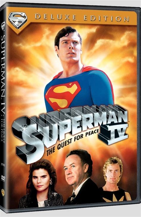 Superman Iv The Quest For Peace Dvd Movies Box Covers Pinterest
