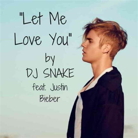 Let Me Love You Lyrics Justin Bieber Lyrics Rhymn