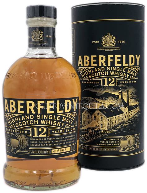 Aberfeldy 12 Years Highland Single Malt Scotch Whisky - Old Town Tequila