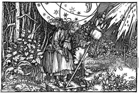 Woodcut Witch Photos And Premium High Res Pictures Getty Images