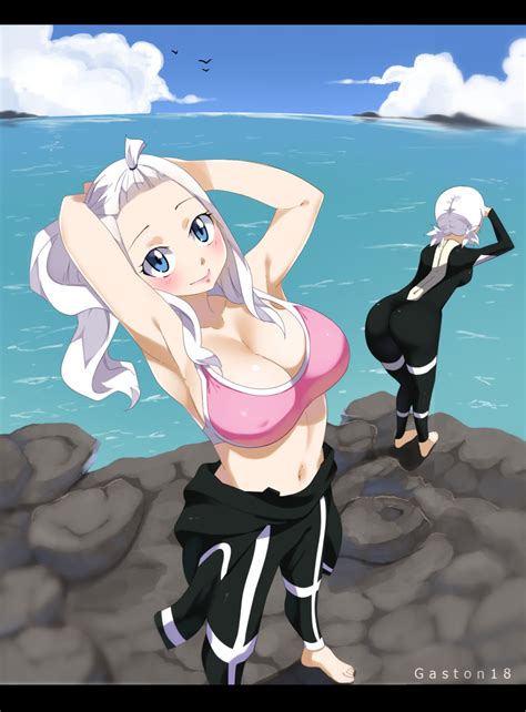 Mirajane And Lisanna Strauss Sexy Hot Anime And Characters Photo