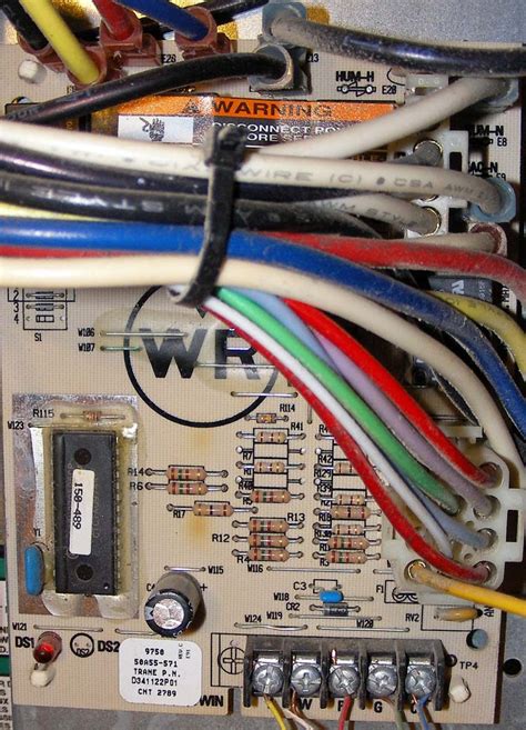 Heat pump with auxiliary heat thermostat wiring. Wiring a Honeywell thermostat to a Trane heat pump with NG Aux. W/ great detail - Page 2