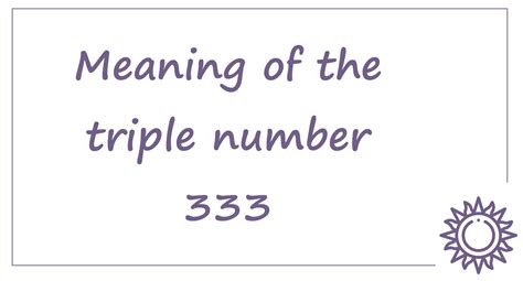 Number 333 Numerology And Angelic Message