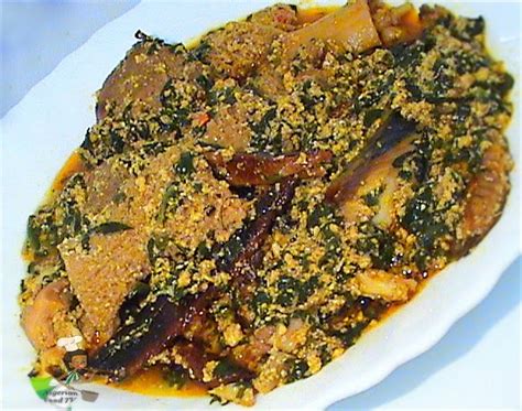 Spices (salt, pepper, three cubes of maggi), 7. How to Cook Nigerian Egusi Soup with bitter leaf (Ofe Egusi/Obe Efo Elegusi) - Nigerian Food TV