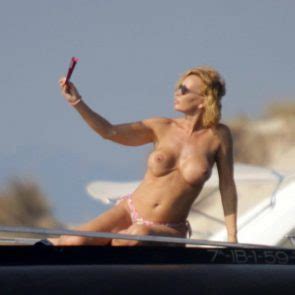 Old TV Host Marlene Mourreau Nude Tits On The Yacht Scandal Planet
