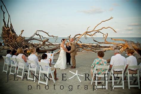 Storys Of Love Wedding On Jekyll Islands Driftwood Beach