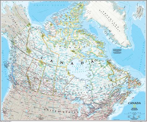 Canada Map Wallpaper