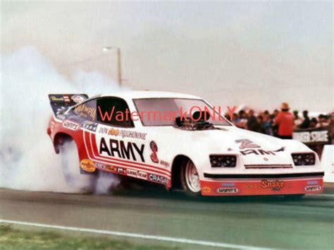 Don Snake Prudhomme Army 1976 Chevy Monza Nitro Funny Car Photo
