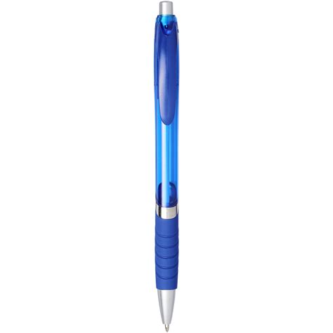 Turbo Translucent Ballpoint Pen With Rubber Grip Ovision