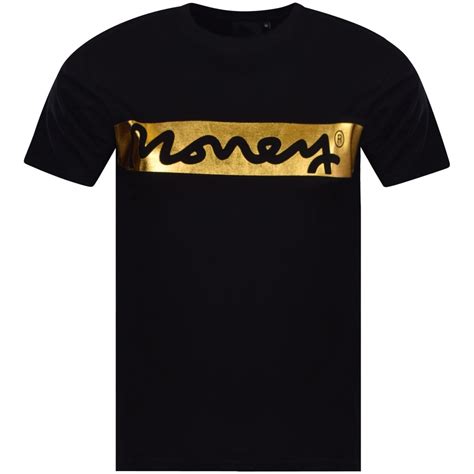 Money Clothing Blackgold Logo T Shirt Men From Brother2brother Uk