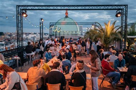 Jardin : le nouveau rooftop panoramique du centre de Bruxelles