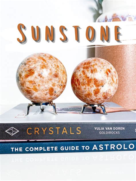 Flashy Sunstone Spheres Stone Of Good Luck Mm Sunstone Spheres