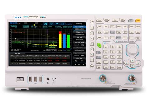 Rigol RSA3015E TG Analizador De Espectro En Tiempo Real De 1 5 GHz