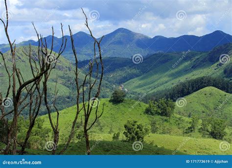 Beautiful Green Mountains Of Vagamon Stock Image Image Of Environment