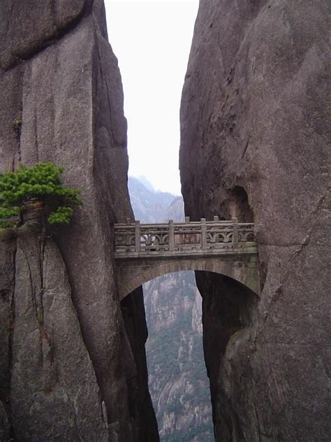 Beautifully Carved Stone Arch Bridge Through Granite Tunnels And Across