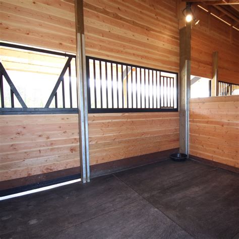 Yoke Top Steel Horse Stall Front And Door Package Barn Pros Barn Pros