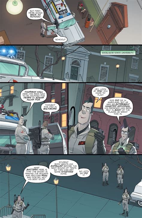 Read Online Ghostbusters Year One Comic Issue 1