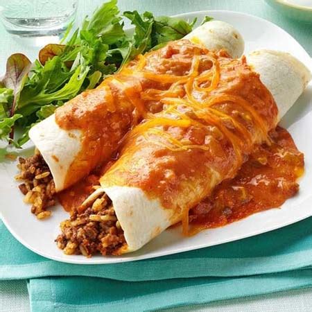 Arriba Imagen Receta De Enchiladas Rojas Con Carne Molida Abzlocal Mx