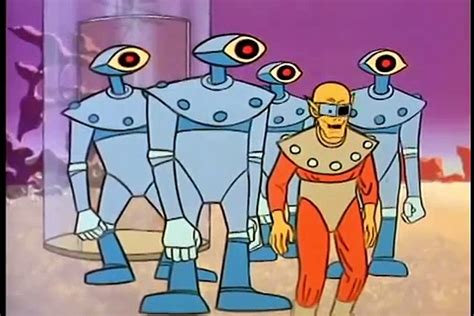 X One Eyed Robots From The Herculoids Cartoons 3d Print Model