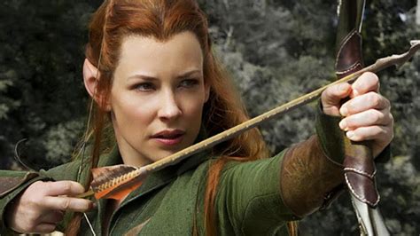The Hobbit Evangeline Lilly On Tauriel In Battle Of Five Armies Youtube