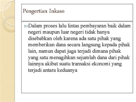 Rtgs (real time gross settlement) sama seperti kliring, tetapi waktu pengiriman lebih cepat sampai dibandingkan skn. Perbedaan Tranfer Dan Inakaso : Inkaso Collection Dan ...