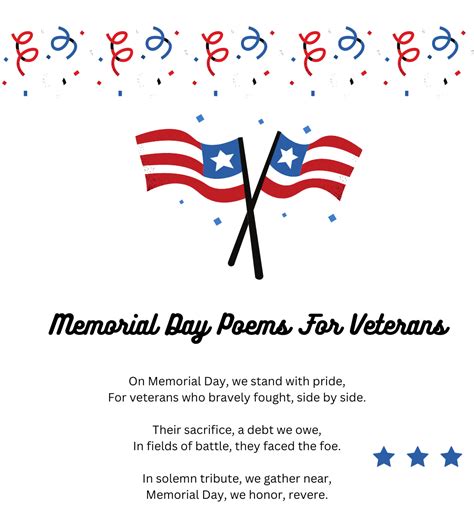 30 Memorial Day Poems For Veterans Saluting Our Brave Vilcare