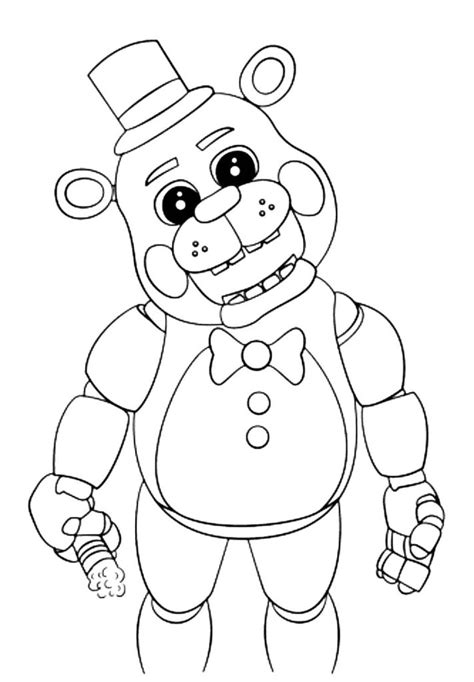 Mediodía Puñetazo Madison Freddy Dibujos Para Colorear Artículo