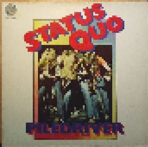 Piledriver Lp 1972 Re Release Gatefold Von Status Quo