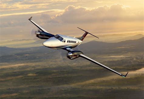 the new cessna king air r flying