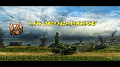 Su 76i • 117k Dmg • 4 Kills Wot Blitz Youtube