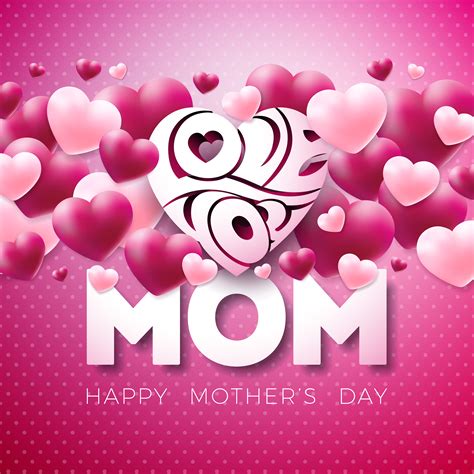 All our mother's day greeting cards are available for you to create right here, ready in no time for you to print or send online. Happy Mothers Day Greeting card design 334470 Vector Art at Vecteezy