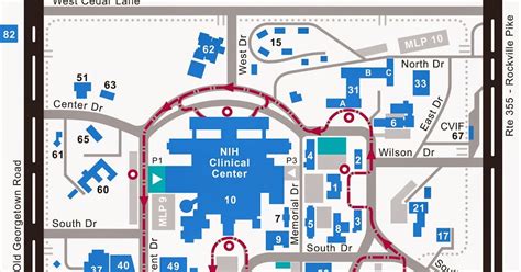 Nih Bethesda Campus Map