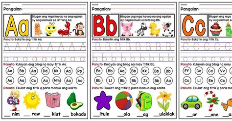 Reading Worksheets For Kindergarten Free Download Deped Click Tracing