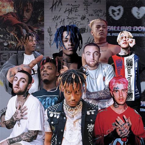 Amazon De Poster Lil Peep Xxxtentacion Juice Wrld Mac Miller 30 5